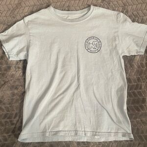 Casual Light Gray Short Sleeve Tee